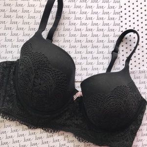 Body by Victoria lace bustier bra NWOT
